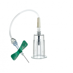 Set recoltare, fluturas cu Vacutainer - 21G verde