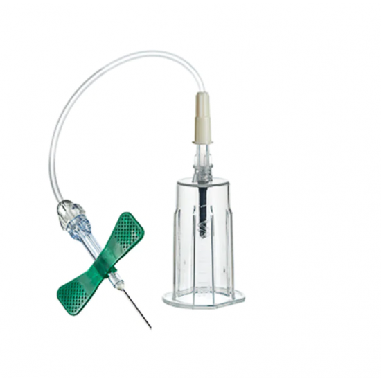 Set recoltare, fluturas cu Vacutainer - 21G verde