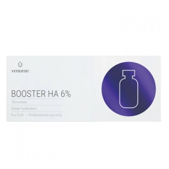 VENOME STIMULATE BOOSTER HA6% 5x5ML - serum booster cu acid hialuronic 6%