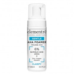 Elementre 6% Glycolic Acid AHA Foamer 120ml - Spumă cu 6% Acid Glicolic AHA 120ml