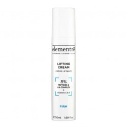 Elementre 8% Peptides & Hyaluronic Acid Lifting Cream 50ml - Cremă de față lifting cu Peptide și acid hyaluronic